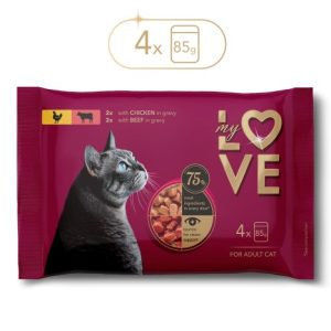 Консерва за котка WELLFED Hairball Care Sterilised – Turkey & Duck (12months – 7 years) 16