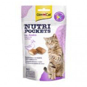 GIMCAT NUTRI POCKETS WITH DUCK 60G