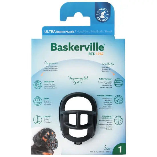 Baskerville Ultra Muzzle намордник размер 1 5
