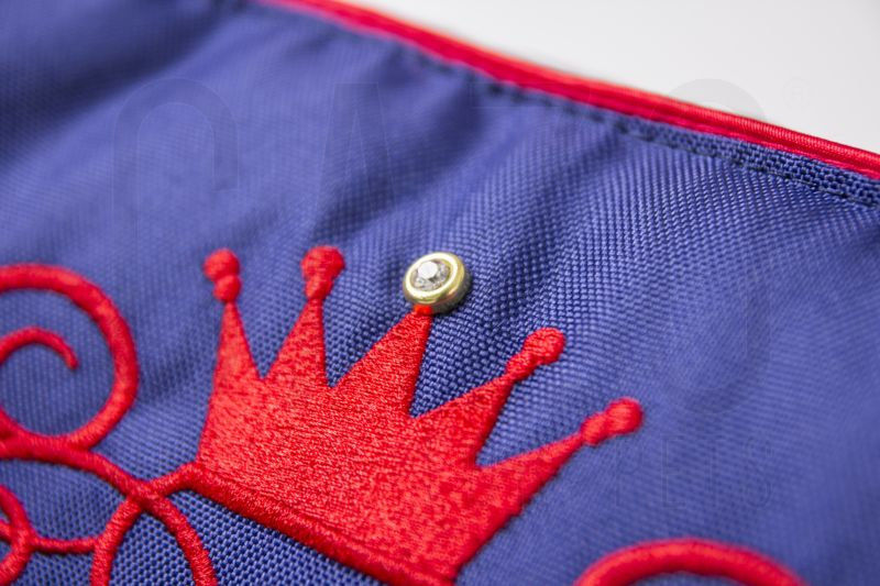 Луксозно кучешко легло Cazo Royal Line син/бял 65 x 50 см. 4