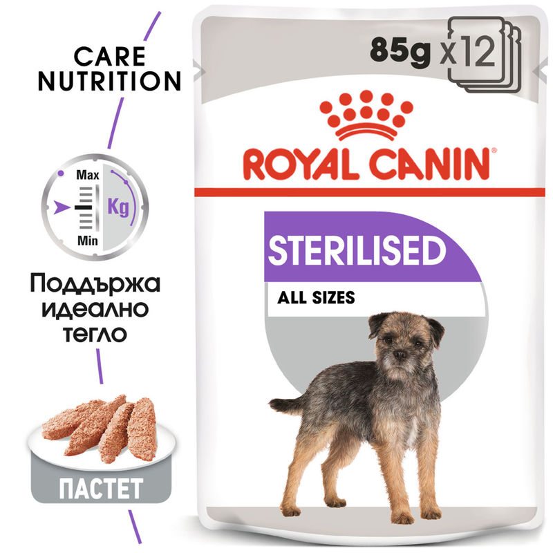 ROYAL CANIN® Sterilised Loaf Pouch – Пастет за кастрирани кучета 8