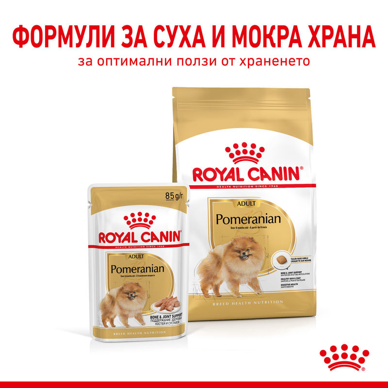 ROYAL CANIN® BHN Pomeranian Pouch 12x85g – Пастет за кучета порода померанец 6