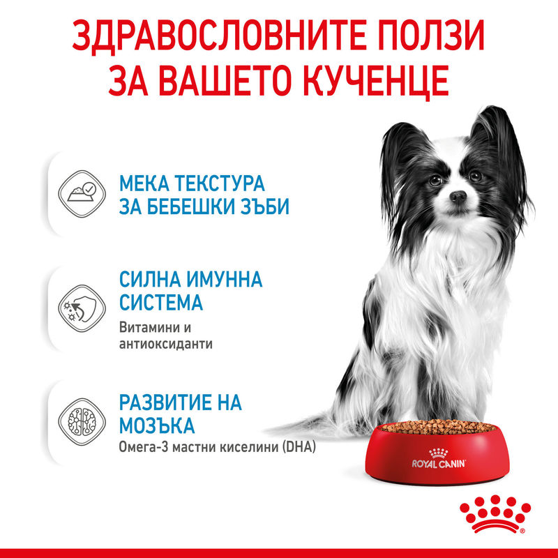 ROYAL CANIN® X-Small Puppy Pouch – Храна за кученца миниатюрни породи 5