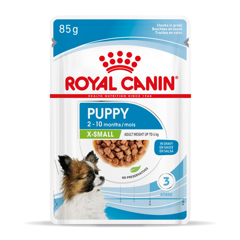 ROYAL CANIN® X-Small Puppy Pouch – Храна за кученца миниатюрни породи
