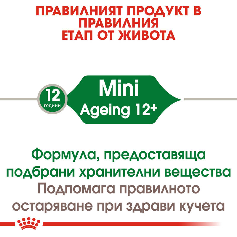 ROYAL CANIN® Mini Ageing Pouch 12x85g – Храна за възрастни кучета малки породи 7