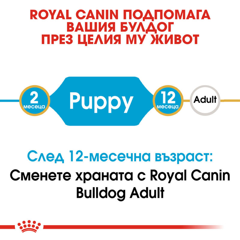 ROYAL CANIN® Bulldog Puppy - Храна за кученца от порода булдог 5