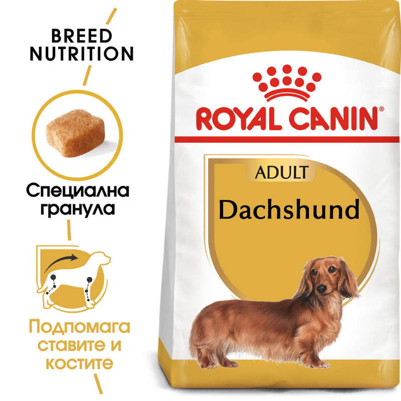 ROYAL CANIN® Dachshund Adult – Пълноценна храна, създадена специално за изискванията на пораснали дакели (над 10 месеца) 7
