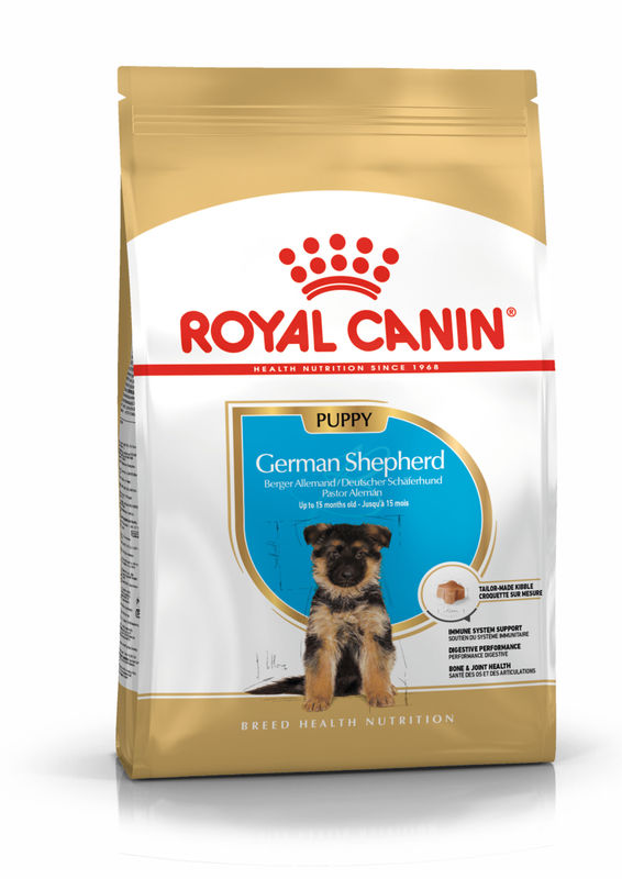 ROYAL CANIN® German Shepherd Puppy – Пълноценна храна за подрастващи кучета порода немска овчарка (до 15-месечна възраст)