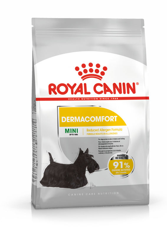 ROYAL CANIN® Mini Dermacomfort Care - Храна за малки породи с грижа за кожата