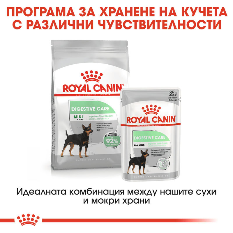 ROYAL CANIN® Mini Digestive Care - Храна за малки породи с грижа за храносмилането 4
