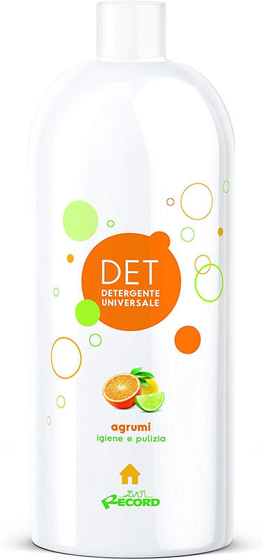 Универсален препарат за почистване и дезинфекция Record Det с приятен аромат на цитруси 1 л. 1л.
