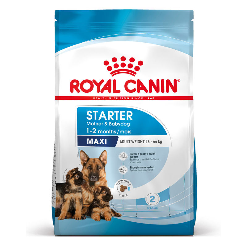 ROYAL CANIN® Maxi Starter Mother & Babydog - Храна за бременни, кърмещи майки и кученца от големи породи