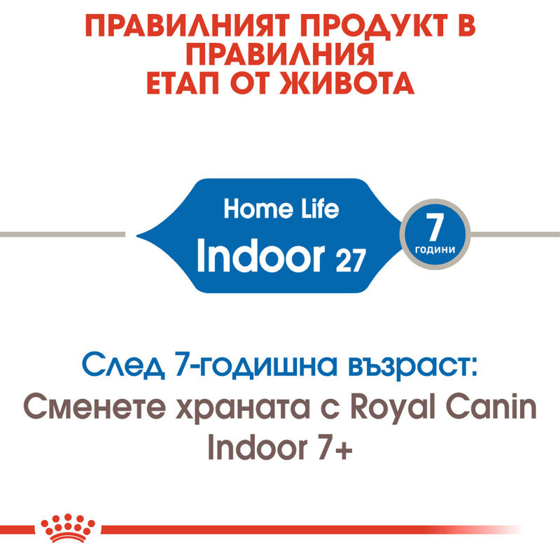 ROYAL CANIN® Indoor 27 - Храна за котки, живеещи основно в дома 2