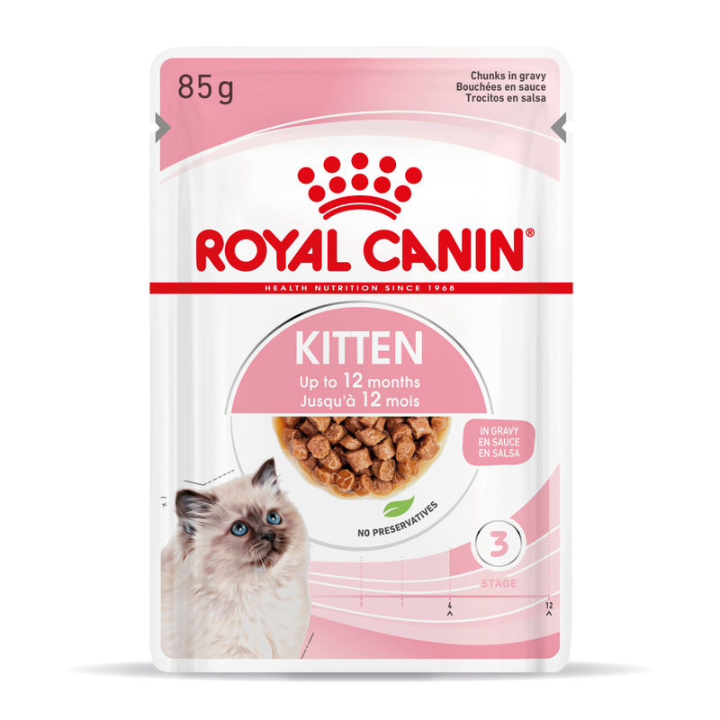ROYAL CANIN KITTEN in GRAVY 12x85g