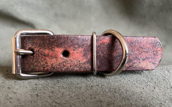 Бутиков кожен нашийник- №154