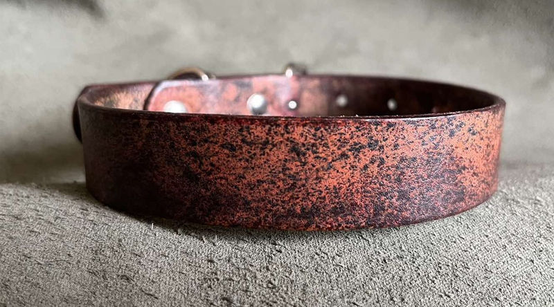 Бутиков кожен нашийник- №154 4