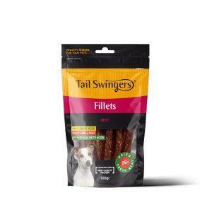 Дентално лакомство за куче TAIL SWINGERS Dental Twists Blueberry 2