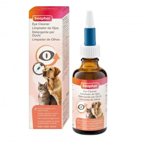 Beaphar Eye Cleaner - капки за очи за кучета и котки, 50 мл 3