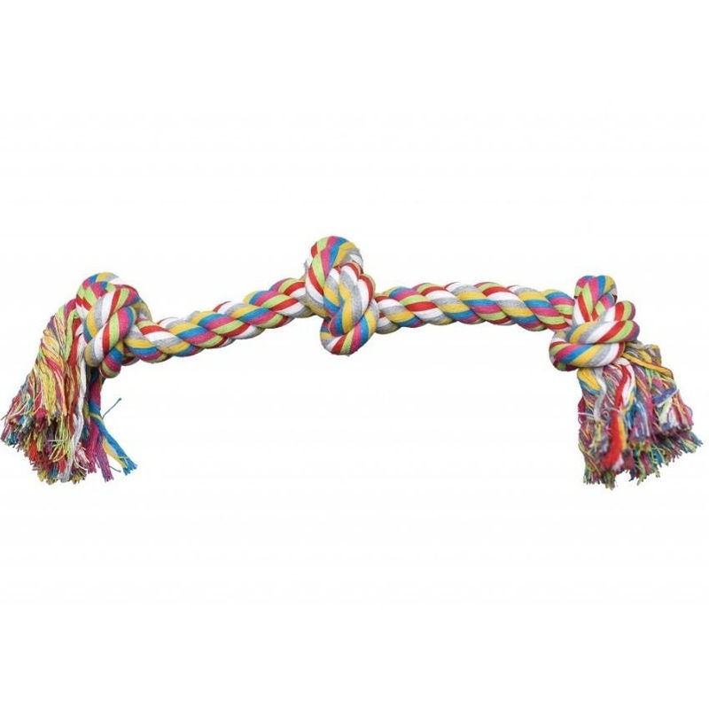 Памучно въже  PET NOVA –  с три везела 51 см. 50 см.