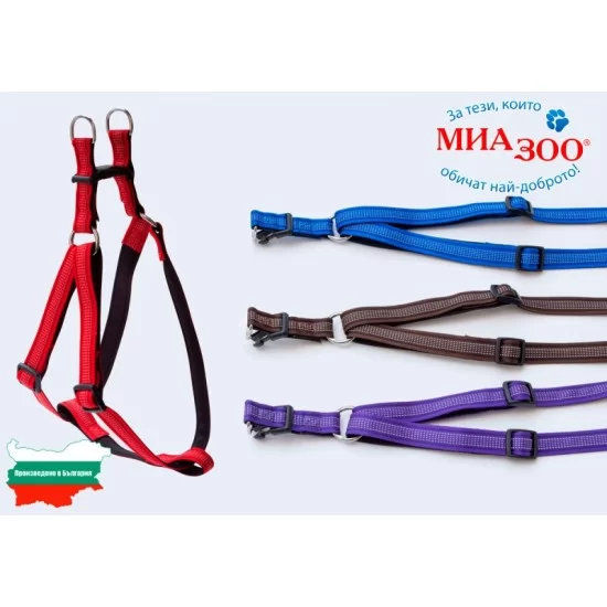 anipro нагр. Ексклузив 15мм черно/червеноAnipro нагр. Ексклузив 15мм черно/червено