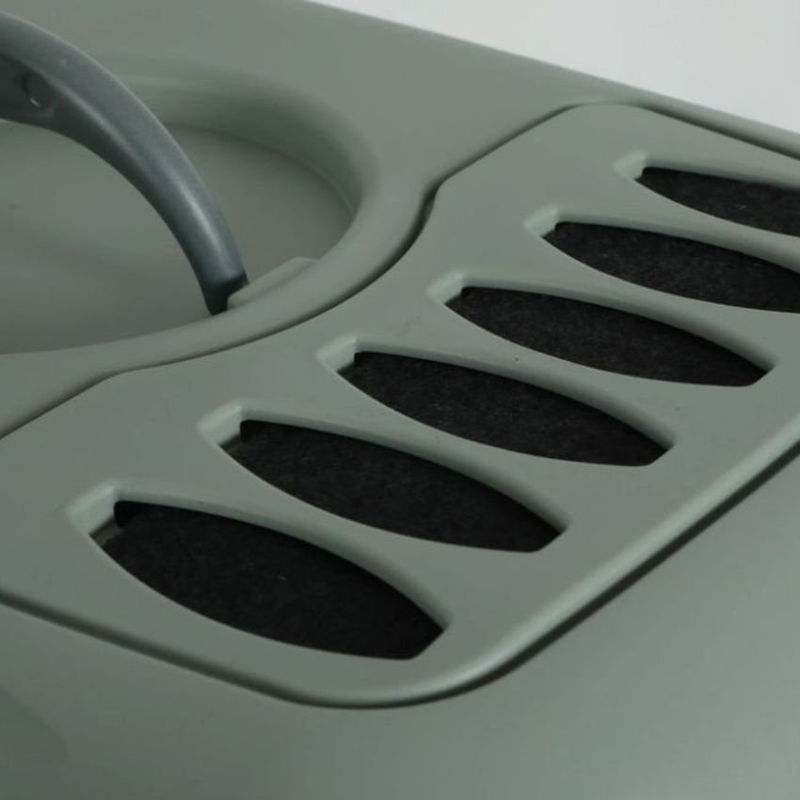 Закрита котешка тоалетна ZOLUX  Cathy filter Recycle с филтър с активен въглен микс 3