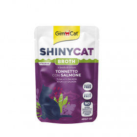 GC SHINYCAT POUCH TUNA WITH SALMON IN BROTH 70g