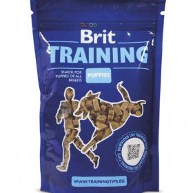 Полумеки лакомства за подрастващи кучета Brit Training Snack Puppies подходящи за тренировки 200гр.