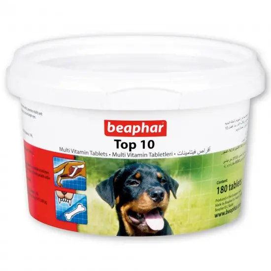 Beaphar мултивитамини куче TOP 10 . 180 бр.
