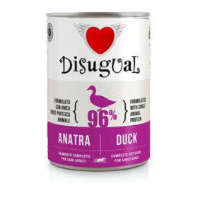 Консервирана храна за кучета Disugual Wet food Duck с 96% патешко месо 400гр.