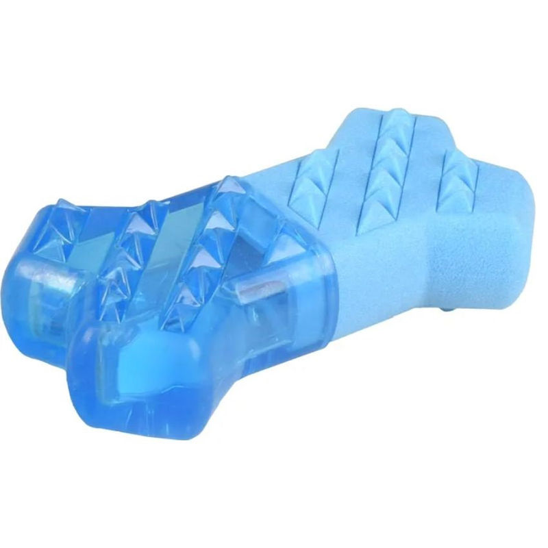 Охлаждаща играчка за куче Flamingo FRESK SNOWY BONE  13,3 см – кокал, който се пълни с вода и замразява 1 бр. 2