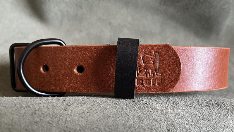 Бутиков кожен нашийник- №151 2