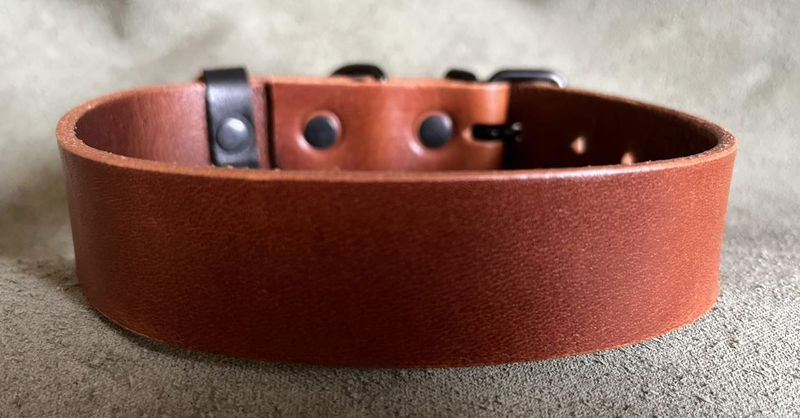 Бутиков кожен нашийник- №151 4