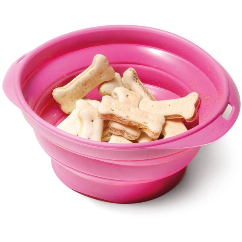 Сгъваема купичка за път 700 мл. Record Розов 4