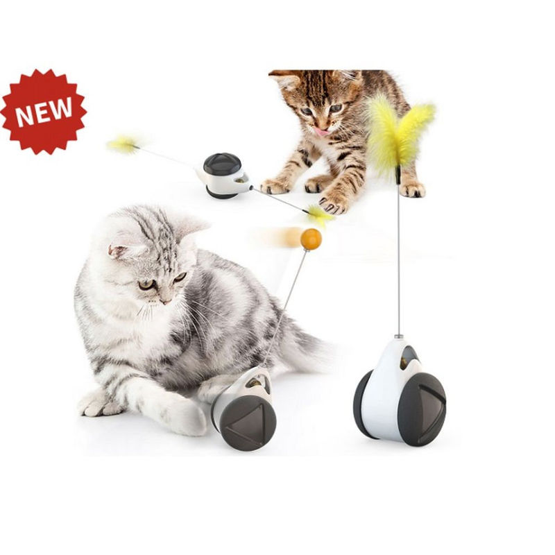 Интерактивна играчка балансиращо колело PET INTEREST Balance Car Cat Toy 4