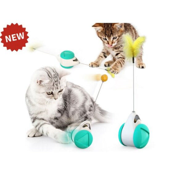Интерактивна играчка балансиращо колело PET INTEREST Balance Car Cat Toy