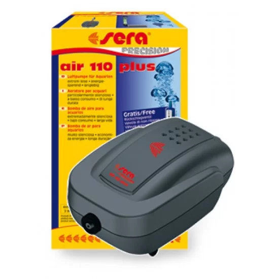 sera air 550 R plus - помпичка за въздух 550 л/ч, 8 W, 4 изхода, електронно регулиране