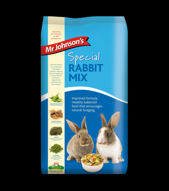 Mr Johnson’s Special RABBIT MIX no pellets Храна за Зайчета без добавени Пелети
