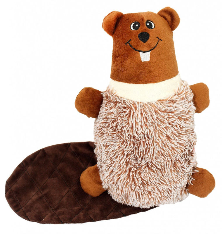 Плюшена играчка за куче PET NOVA бобър със звук 47 см. 48 см.