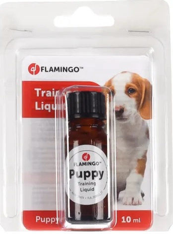 Капки Flamingo за приучаване към тоалетни навици за кученца 10мл 10 мл