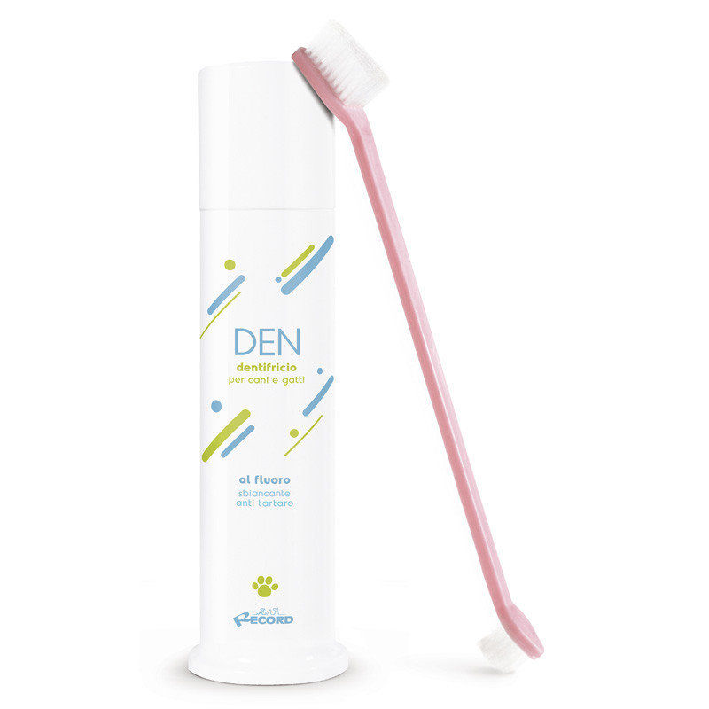 Kомплект за почстване на зъби Record – антибактериална паста за зъби + двустранна четка за зъби 100мл.