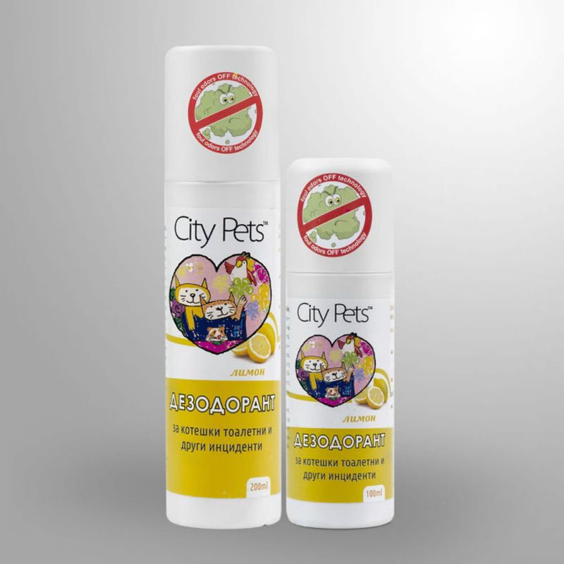 ДЕЗОДОРАНТ ЗА КОТЕШКА ТОАЛЕТНА CITY PETS 2