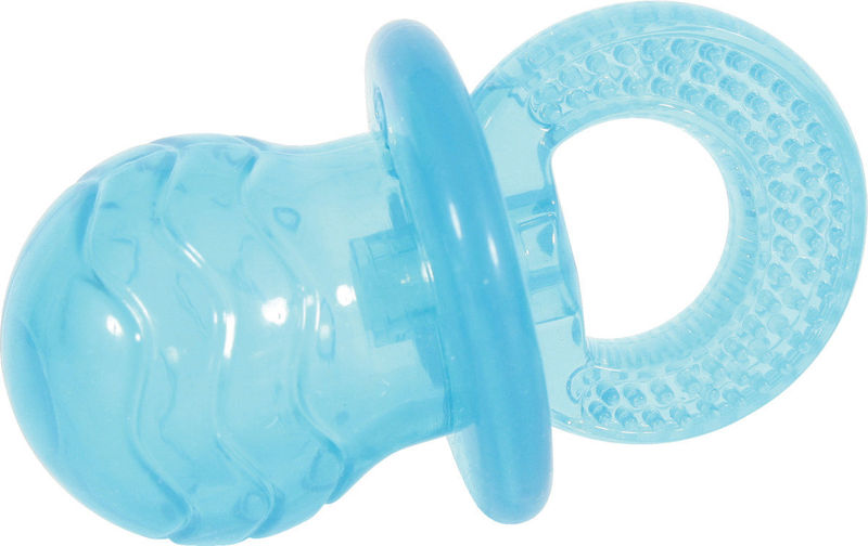Играчка за кучета Zolux POP PACIFIER – силиконов биберон  за гризане, син 7.5 см. 2
