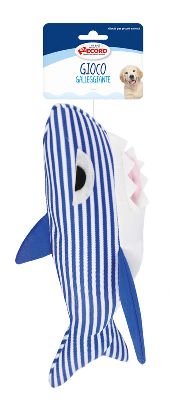 Мека играчка за кучета, плаваща акула 28×14 см. Record  28 см. 2