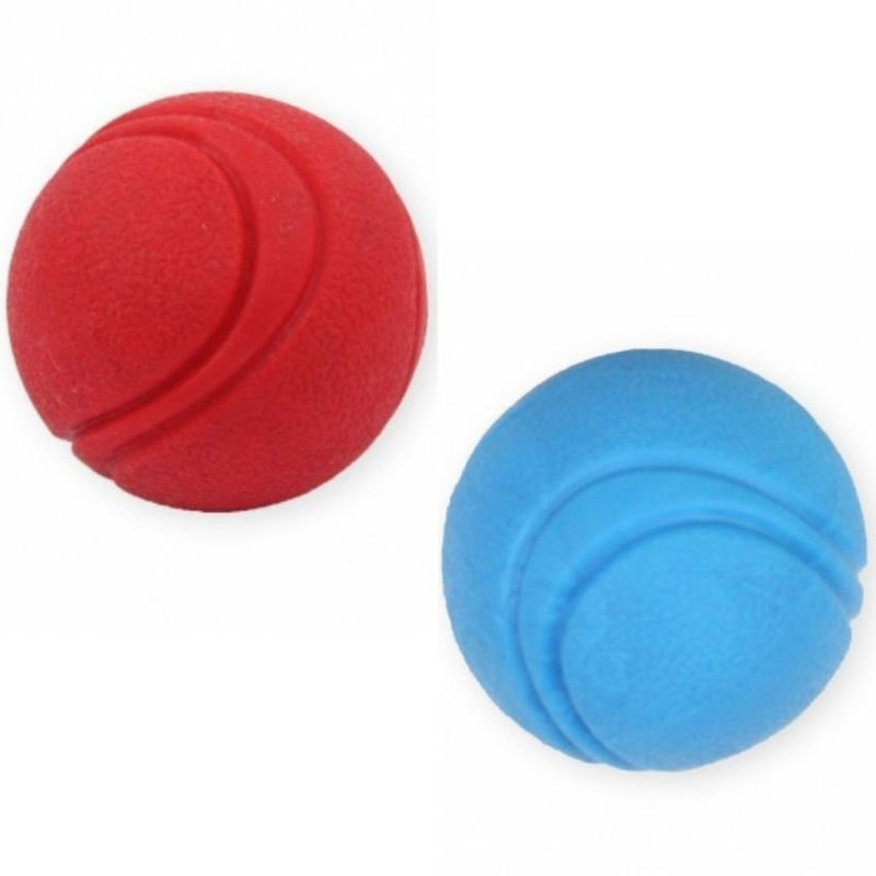 Твърда Тенис Топка PET NOVA- с Аромат на Телешко 5см син 3