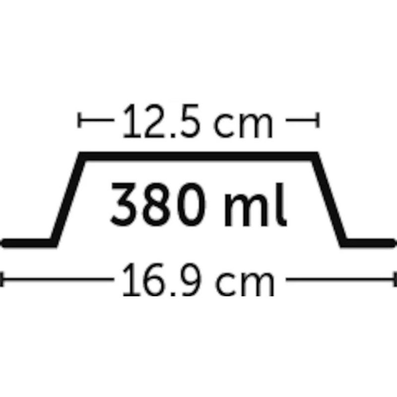 Купа за храна или вода за куче  – Flamingo MUK  380 ml  S