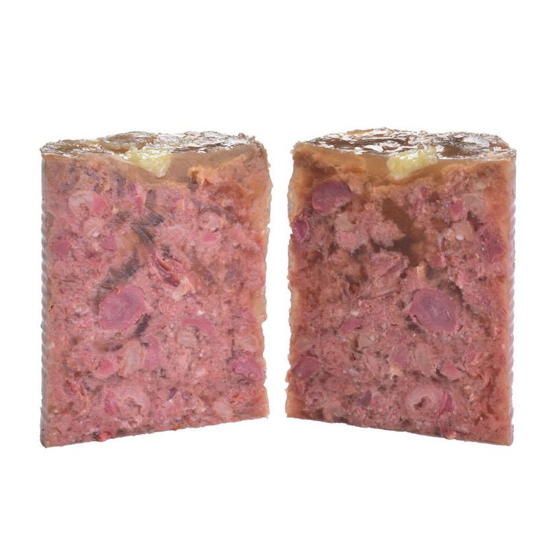 Натурална консервирана храна за кучета Sam’s Field DOG True Meat  Salmon & Chicken с късчета от 60% прясна сьомга и пилешко месо 0.400 кг. 3