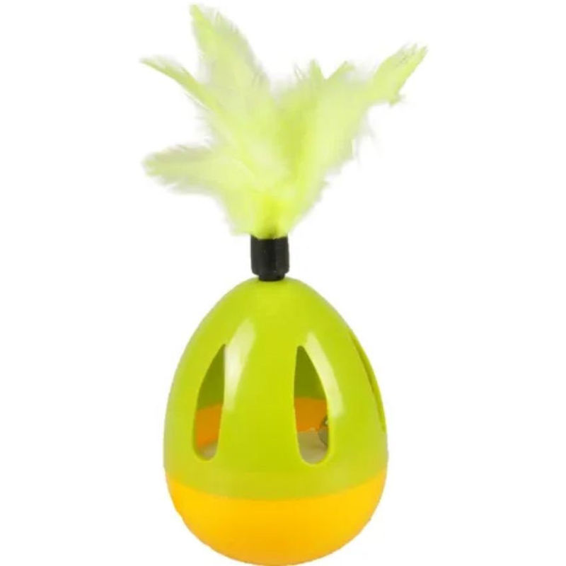 Играчка за котка уоблер с перца – Flamingo TUMBLER 18 см 1 бр.