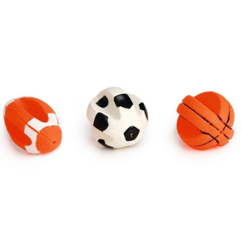 Винилова топка за куче Beeztees микс