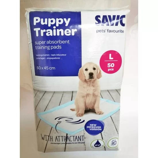 Savic Puppy Trainer Pads - подложки средни 45 х 30 см, 15 броя