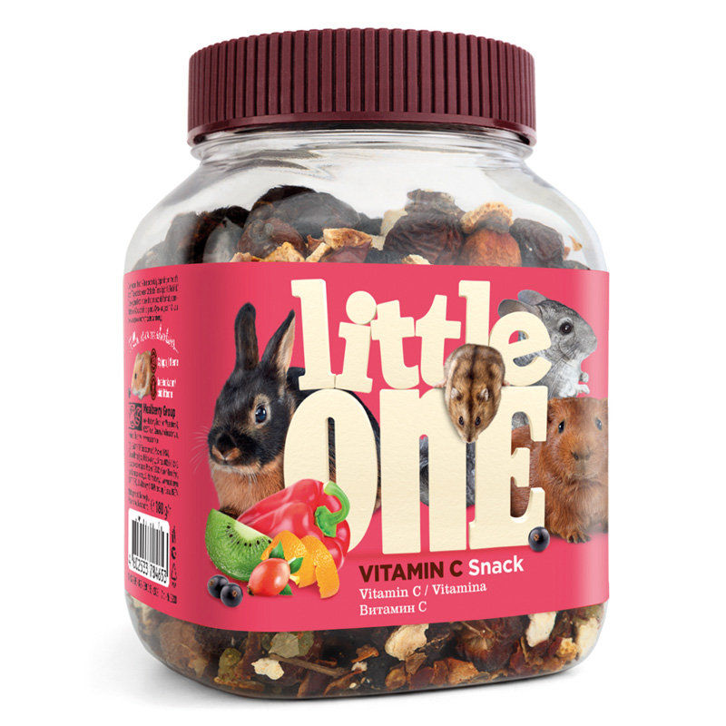 Little ONE vitamin C mix – Лакомство за гризачи богато на витамин Ц 180 гр. 0.180 кг.